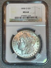 1898-O Morgan Silver Dollar NGC MS-64