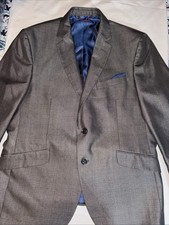 billy london suit jacket Men  s Blazer 42s Gray