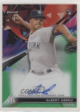 2021 Topps Finest Green Wave Refractor 55/99 Albert Abreu #FA-AA Auto 0l6z