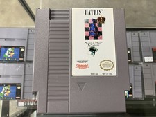 Hatris (Nintendo NES, 1992) Authentic! Cleaned & TESTED! **VGC**