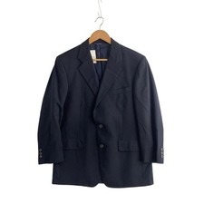 Brooks Brothers Tailored Wool Jacket 38 Navy Made in USA Ages 14 
