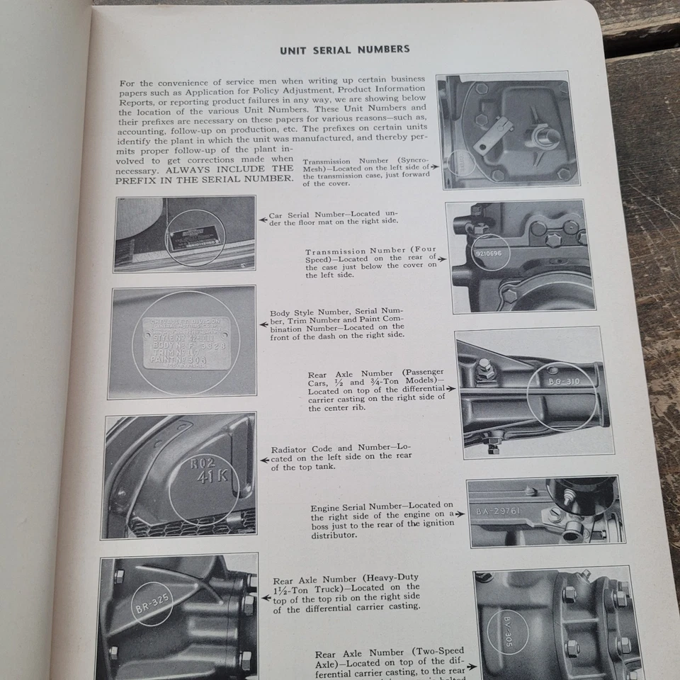 Raro Chevrolet 1942 libro de reparación de servicio manual de tienda Chevy camión original de colección Foto 4 de 4