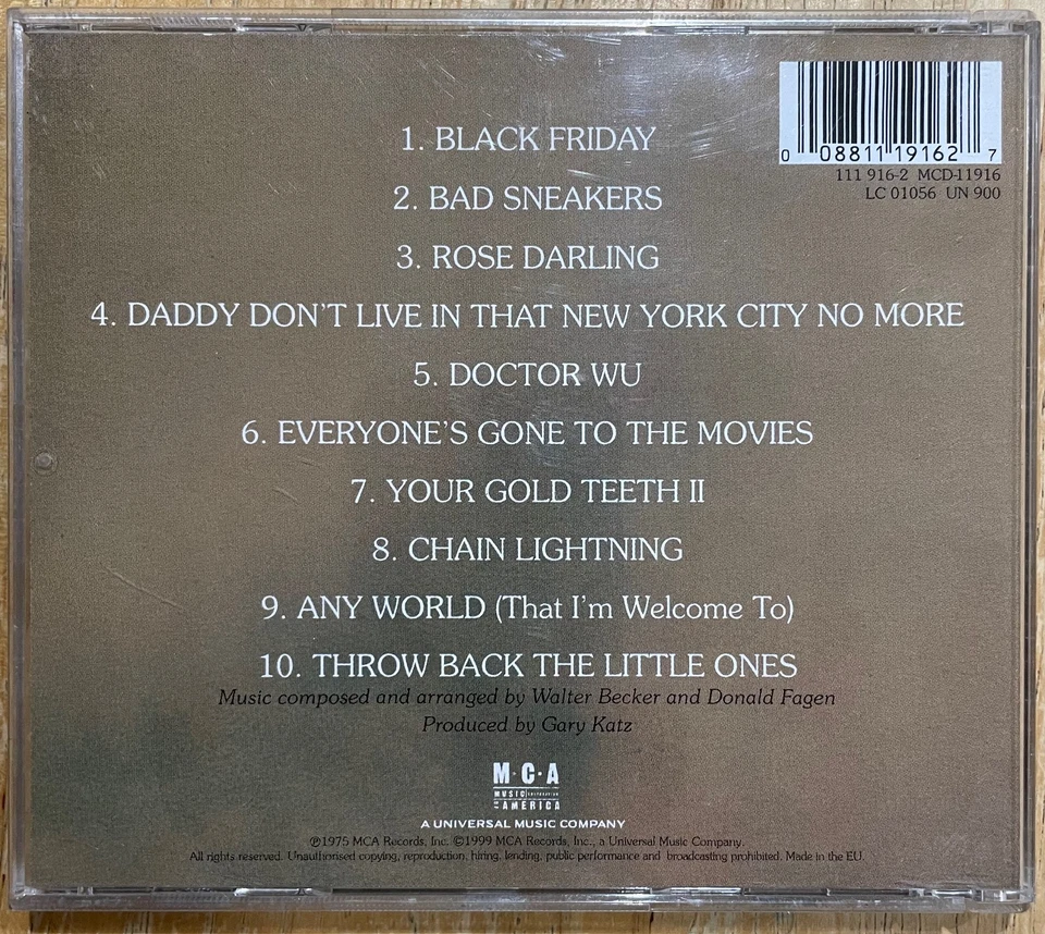 Steely Dan - Katy Lied (CD) (Remastered) 1999 - Image 3 of 3