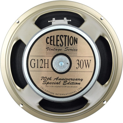 T4533 30-Watt 70Th Anniversary G12H 12-Inch Classic Rock Guitar 8 Ohm Replacemen