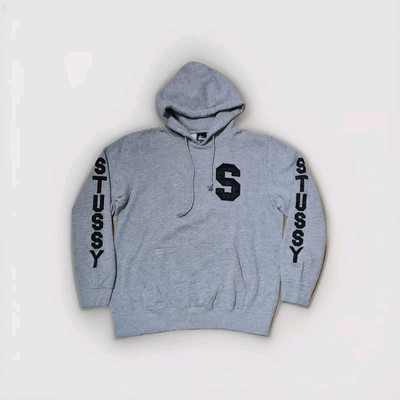 Stüssy Hoody 'Big S' Gr. M grau Stussy
