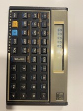 HP 12C Financial Calculator w/case - Tested Working - Vintage Hewlett-Packard   