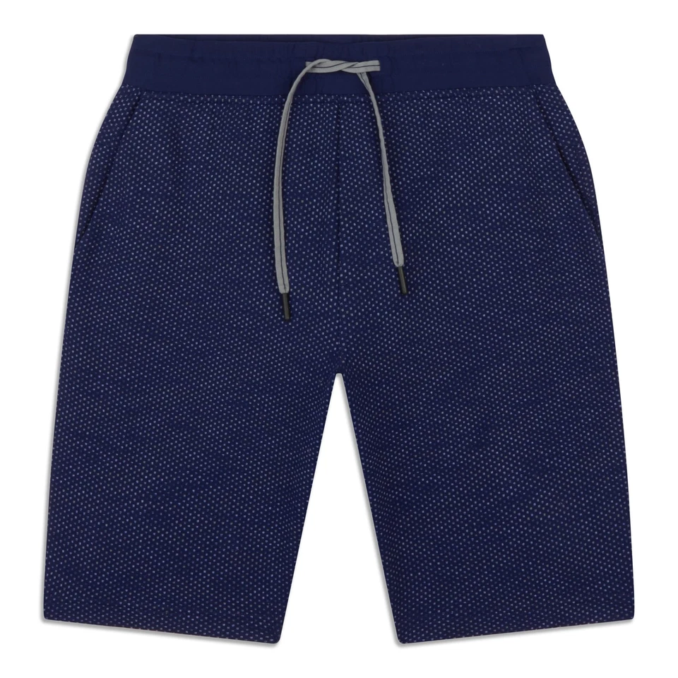 Мужские тренировочные беговые шорты lululemon длинные размер M синие