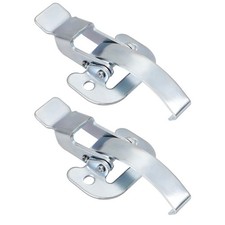 2Pack 3.62 Inch Galvanized Draw Toggle Latch with Spring Steel Hook
