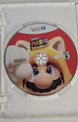 Super Mario 3D World (Nintendo Wii U, 2013) Rated E  By Nintendo Tested 