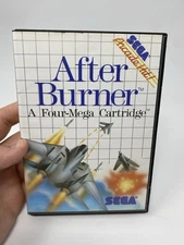 Afterburner After Burner Sega Master System CIB Complete Tested