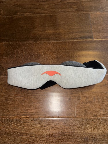 Manta Sleep Mask 100% Light Blocking Eye Mask Zero Eye Pressure Gray Adjustable