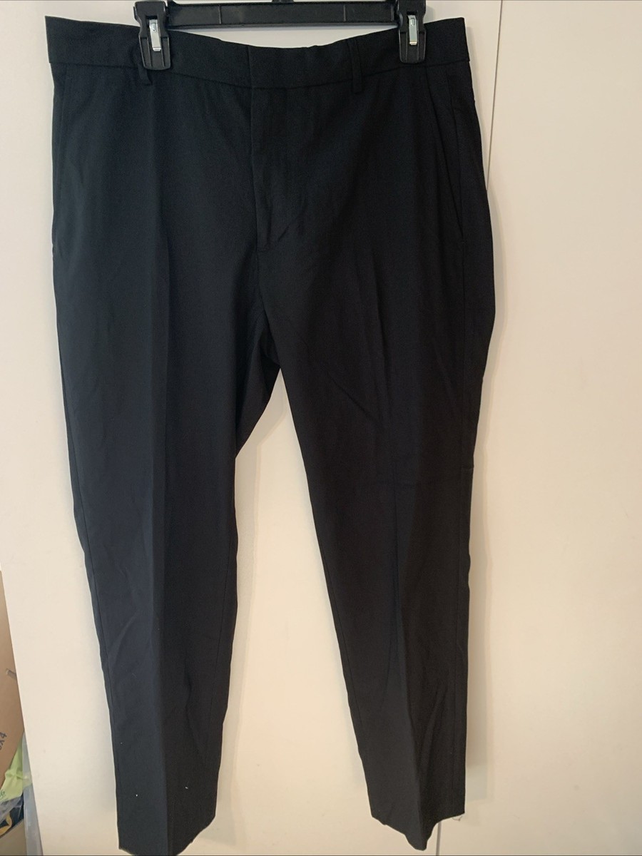 NWT Nickel & Iron Men's Flex Slim Fit Dress Pants Black Size 34 X 30 Black  Dh2 | eBay