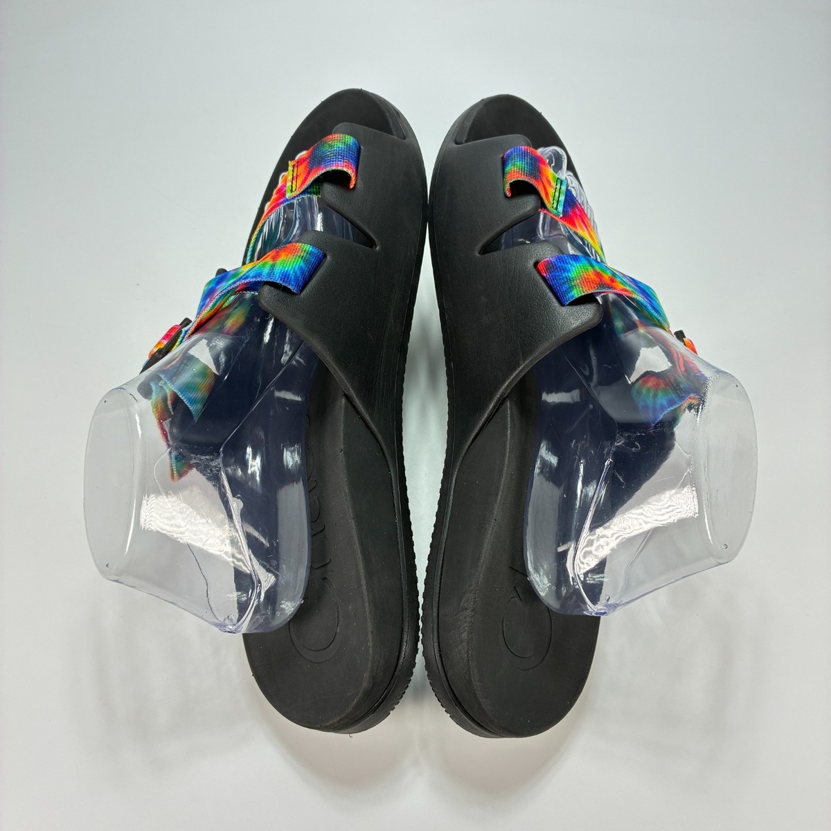 Chaco Chillos Slide Mens Size 11 Sandals‎ Black Tie Dye Adjustable Straps Buckle Chaco Men main image 2
