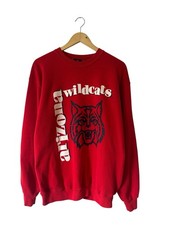 Vintage Arizona Wildcats Crewneck Sweatshirt Men s Large Red 90 s USA