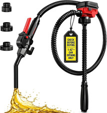 Fuel Transfer Pump for Milwaukee M18 Battery, 3.7 GPM Cordless Gas Can Pump
