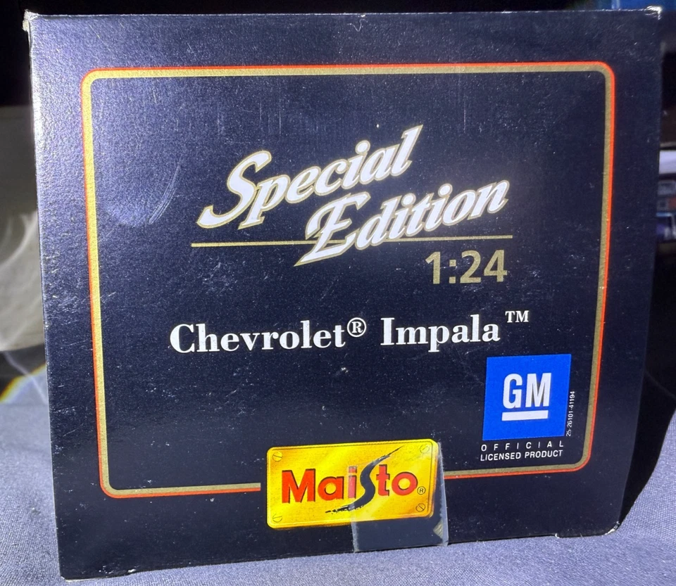 Maisto 1:24 Chevrolet Impala Tennessee State Trooper литая РЕДКАЯ - Изображение 4 из 4