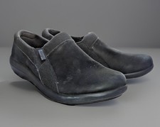 Women's Alegria Duette black leather slip on loafers EU 40 US 9.5/10