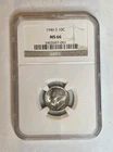 1946-S 10C NGC MS 66 Roosevelt Dime
