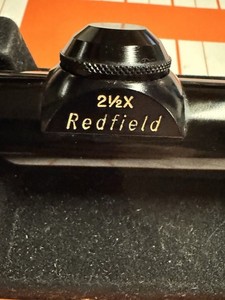 Vintage Redfield 2 1/2X Long Eye Relief Pistol Scope, Rare.