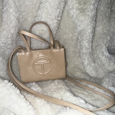   Telfar Small Shopping Bag   Beuge   Mini Crossbody   Good Condition