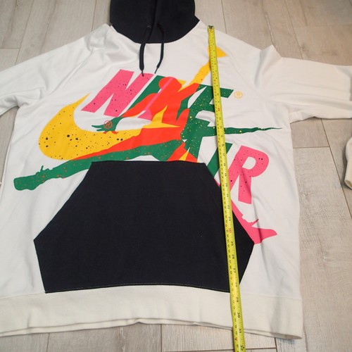 Air Jordan Nike Hoodie Multi Color Big Jumpman Colorful Sweatshirt Men’s xxl - Picture 6 of 13