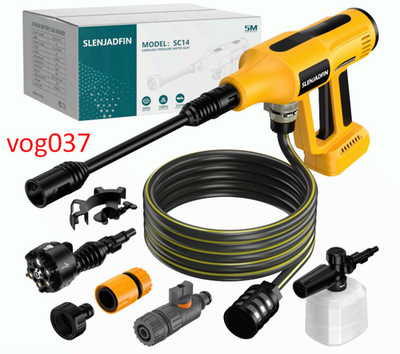 #ad Cordless Pressure Washer 700 PSI for Dewalt 20V w 6 in 1 Nozzle Foam Gun $69.99