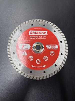 DIABLO 7 in. Diamond Balde Turbo Rim Masonry Cut Off