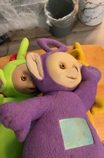 Vintage collectible Teletubbies Plush Tomy 1996 Lot Of 4