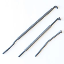 HURST 4 Speed Super Shifter 3 RAM ROD Linkage Rod Set of 3 Muncie BW Super T10