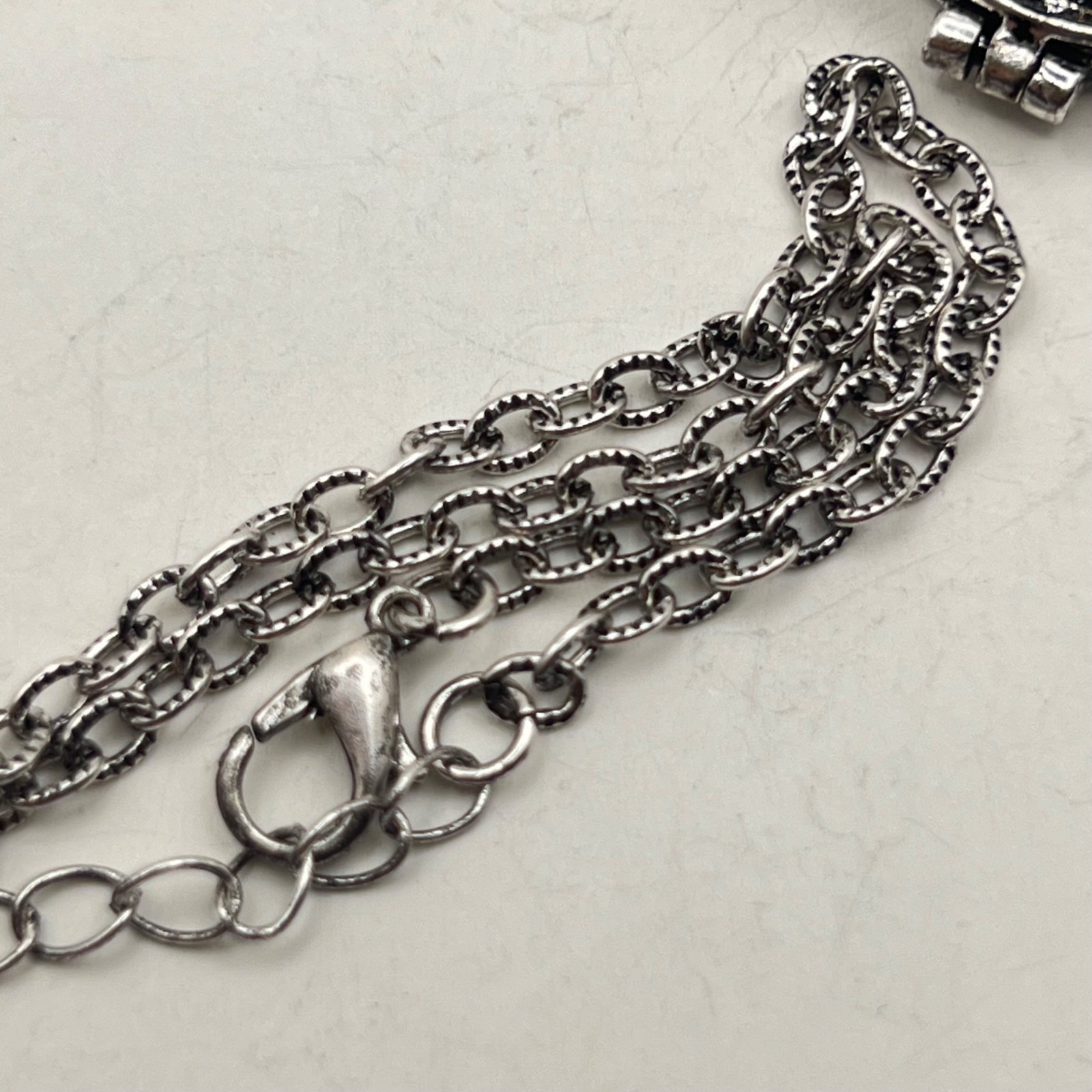 Owl Locket Necklace Aromatherapy Diffuser Silvert… - image 10