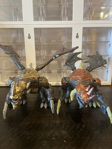 Mega Bloks Dragons Irascor Metal Age #9849 Copper & 9840 Rutilus Armor Dragon