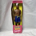 Vintage 1998 Mattel Barbie FLORIDA VACATION STEVEN DOLL AA Ken NRFB damage Box