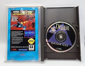 Rise of the Dragon (Sega CD, 1994) Complete CIB W/ Reg Card Polished Disc 
