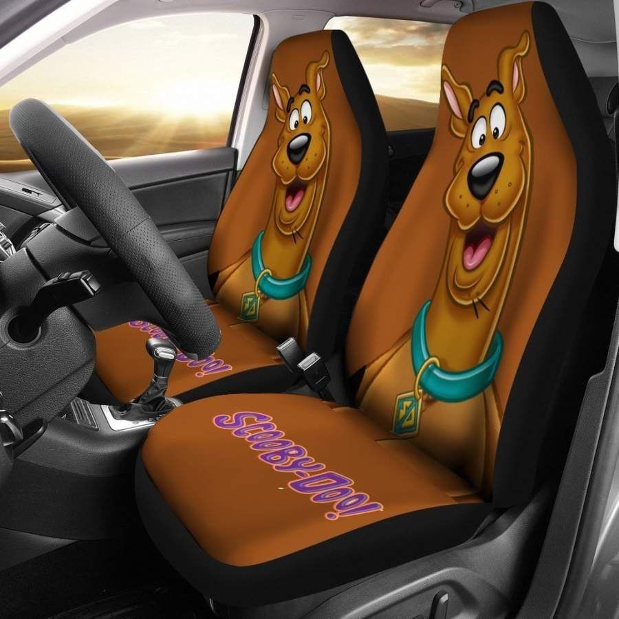 BDK Scooby Doo Seat Covers for Car & SUV - Car Accessories Set Of 2