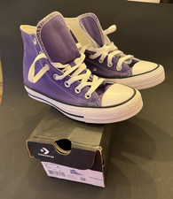 Converse Chuck Taylor All Star Purple High Top Sneakers US 4 EU 36.5
