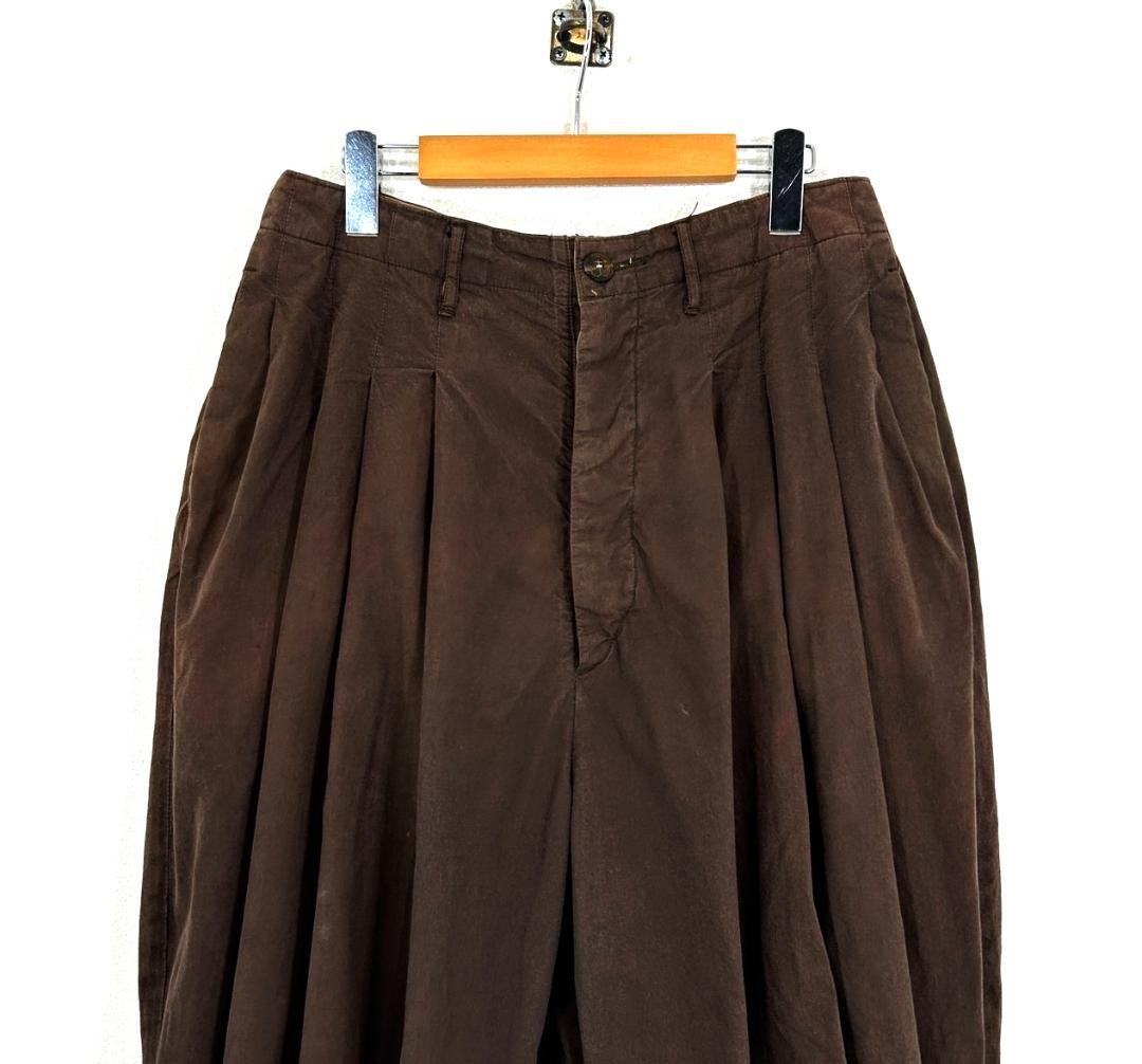 KAPITAL Wide Balloon Pants Sarouel Brown Size 2 