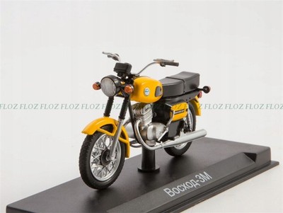 Modimio Soviet Kovrov VOSKHOD-3M Motorcycle 1/24 ABS Truck Pre-built Model