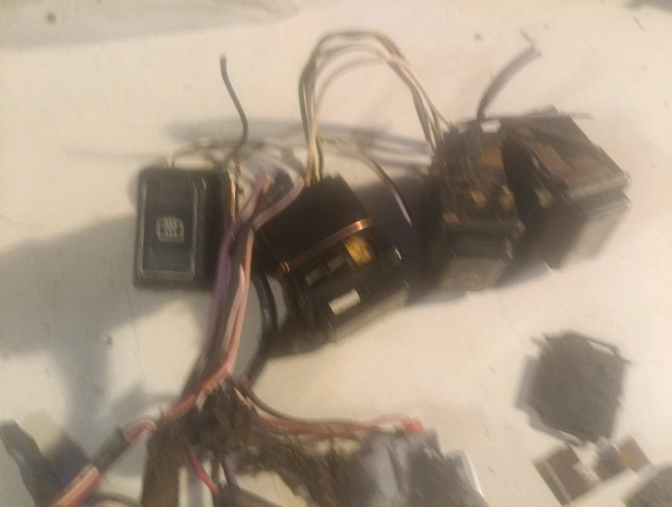 Jaguar Xj6 1984 unidad de control de tablero central para interruptor de gasolina y calor, etc. Foto 2 de 4