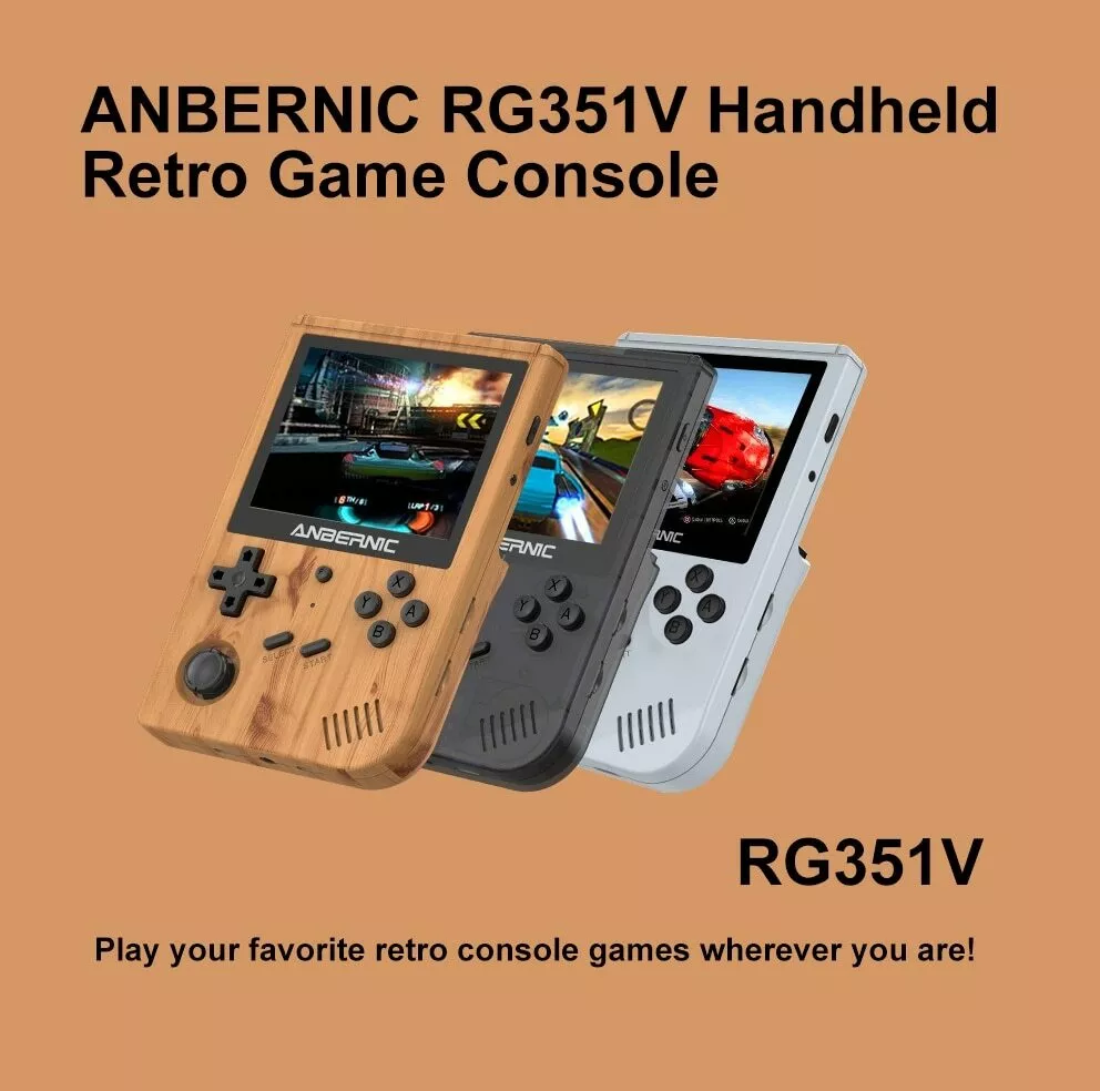  RG351V Handheld Game Console , Open Source System