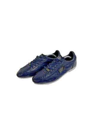 British Leather Trainers Men's Shoes Size 14  Firetrap Metal Badge  Dr Jolly