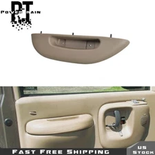 Interior Door Pull Armrest Cover Front Left Driver Tan For 96-02 Chevy GMC Van