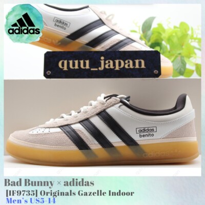 靴 adidas BAD BUNNY GAZELLE INDOOR 26.5 Bad Bunny pays tribute to his roots with the adidas Gazelle