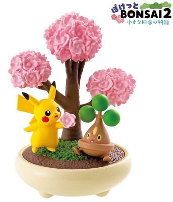 RE-MENT Pokemon Pocket Bonsai 2 Four Seasons Story Mini Figure