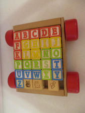 Tootsietoy-Wood-Wagon-29 Blocks