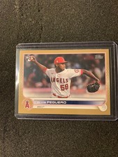 Elvis Peguero Angels Rookie Gold Card 1394/2022 541 2022 Topps Series 2