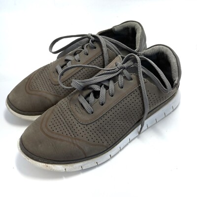 Vionic size Fresh 355 Riley brown lace-up walking shoe casual sneaker 