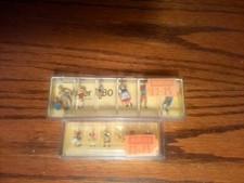 Preiser Miniature Figurines 2 Sets, 2 sizes NOS, 