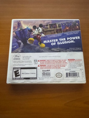 Epic Mickey: Power Of Illusion Nintendo 3DS Complete Tested - Picture 2 of 4