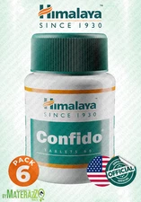 Confido Himalaya ORGANIC 6 box 360 TABLETS OFFICIAL MEN'S HEALTH CARE