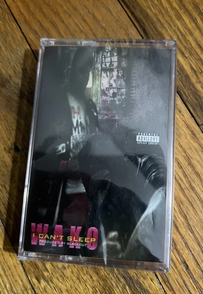 Wako - I Can’t Sleep - PINK Variant Blackout Trill Hill Tapes Memphis Rap G Funk - Image 2 of 2
